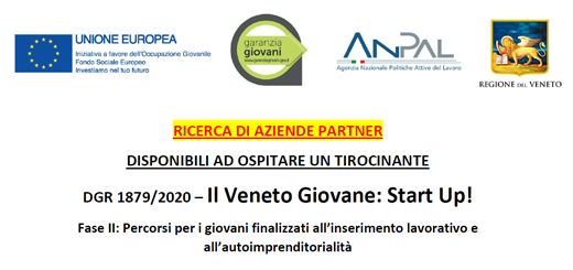 Percorsi per i giovani finalizzati all’inserimento lavorativo e all’autoimprenditorialità: ricerca aziende disponibili ad ospitare tirocinanti