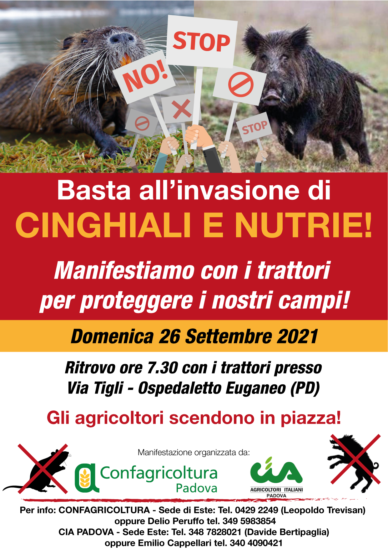 Manifestazione nutrie e cinghiali definitivo_Tavola disegno 1