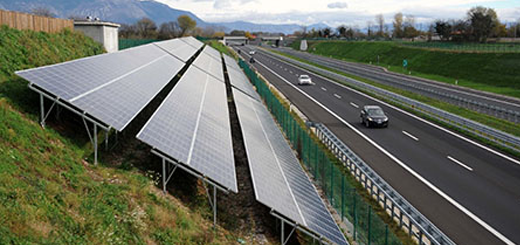 Rinnovabili: fotovoltaico lungo gli assi autostradali