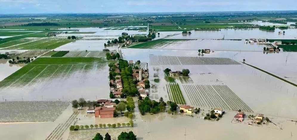 Agricoltura in ginocchio nelle aree alluvionate dell’Emilia Romagna