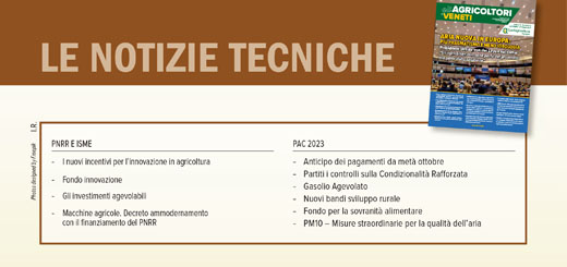 Inserto tecnico de Gli Agricoltori Veneti